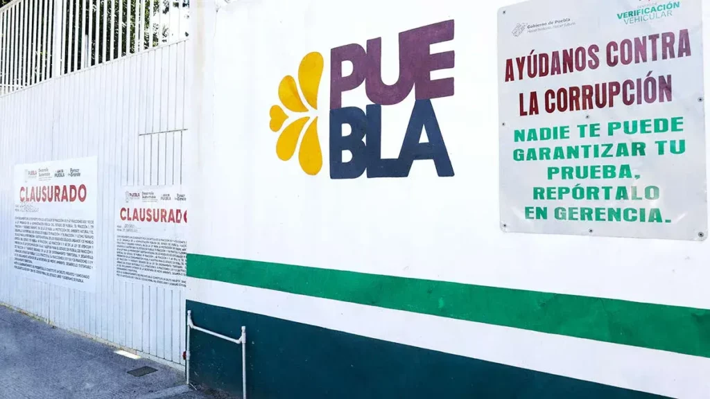 Medio Ambiente de Puebla clausuró seis verificentros irregulares tras operativos de revisión