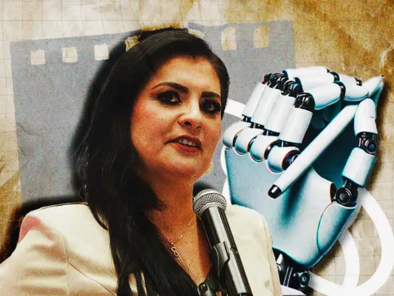 Diputada Delfina Pozos plagió y usó IA en reforma contra huachicoleo de agua en Puebla  