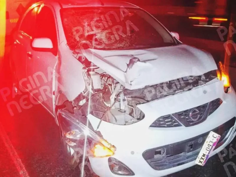 Peatón murió atropellado en la autopista México-Puebla; conductor responsable escapó 