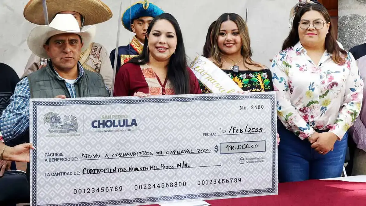 Carnaval de San Pedro Cholula 2025 estará integrado por 13 batallones