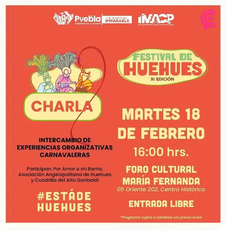 Concierto de Pedro Fernández y más eventos en Puebla del 17 al 23 de febrero