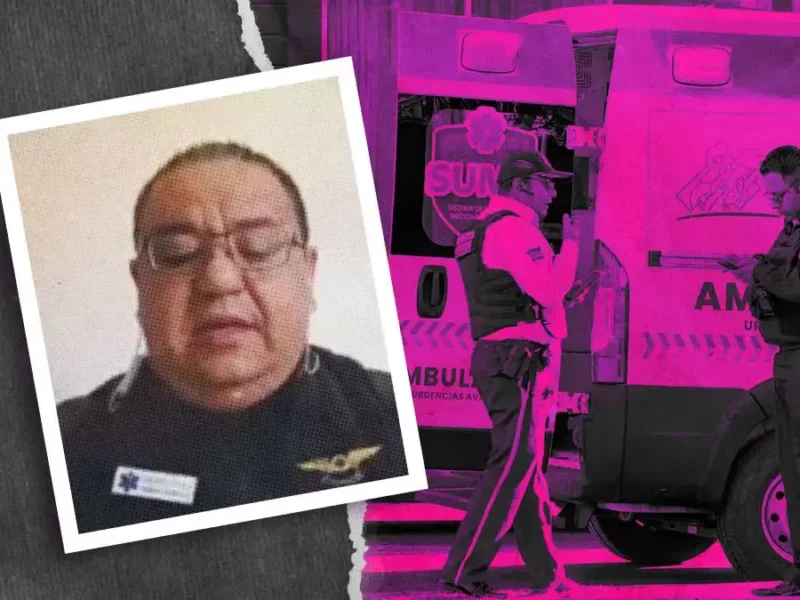 Paramédicos de SUMA señalan por acoso y hostigamiento laboral al coordinador operativo Axel Portilla Benítez