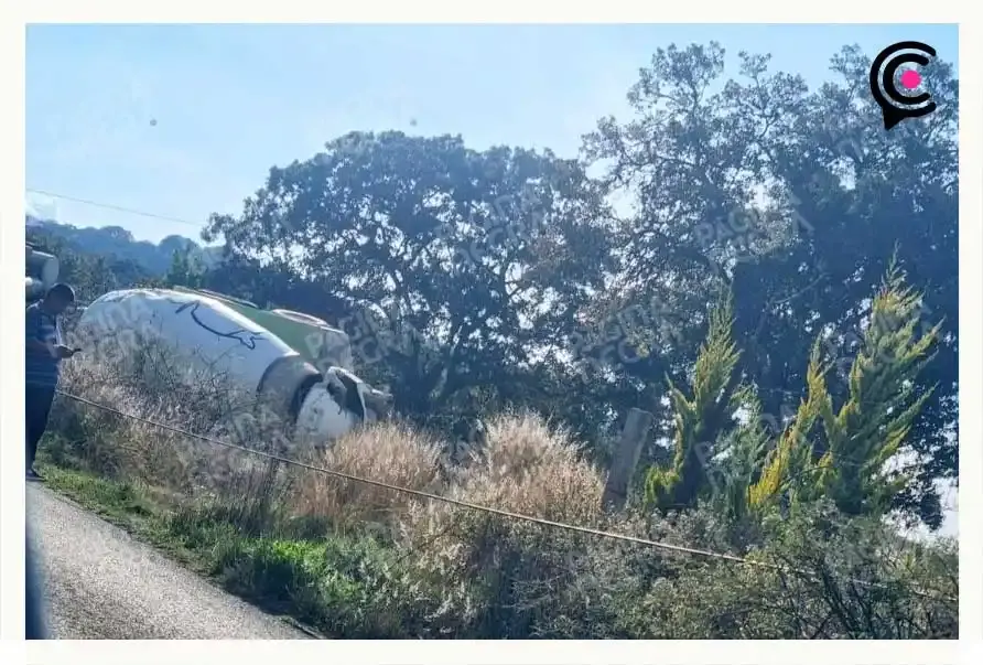 Luis Daniel murió prensado en Amozoc, Puebla; perdió el control del tractocamión que conducía
