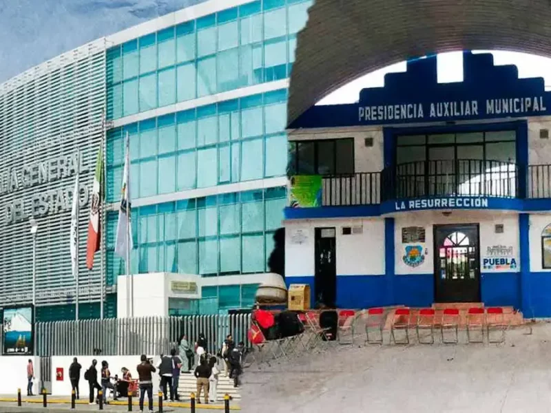 Presidente de Junta Auxiliar La Resurrección denunció ante la Fiscalía de Puebla a sus agresores