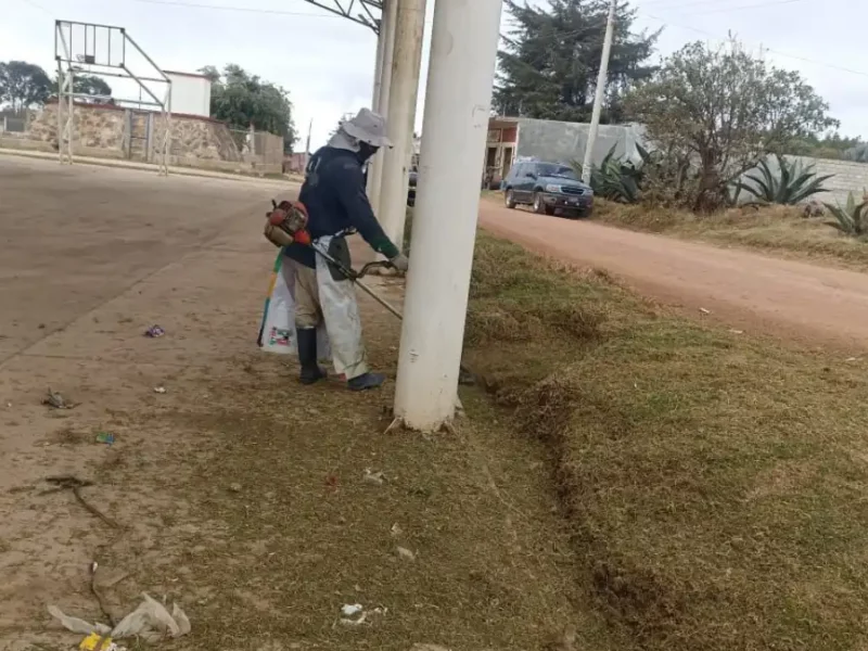 Faenas de la mano de la gente llegan a Las Lajas; se mejoraron espacios públicos