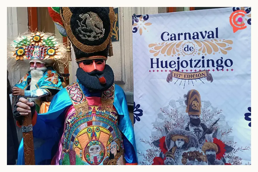 Más de 30 mil danzantes participarán en el Carnaval de Huejotzingo 2025
