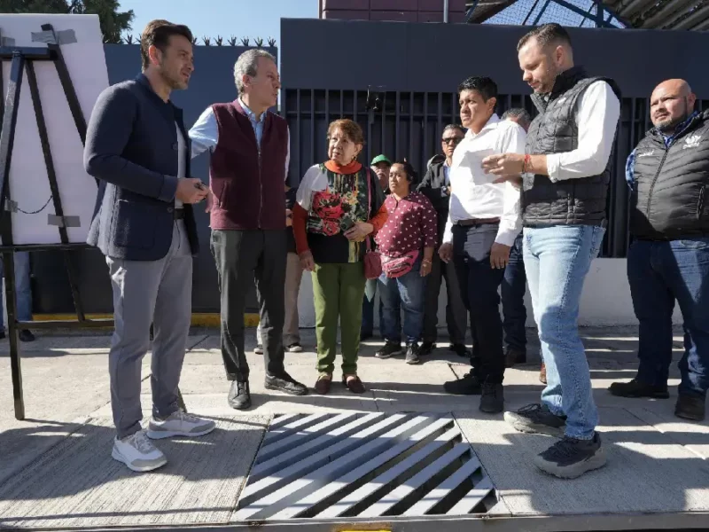 Entrega Pepe Chedraui Red de Alcantarillado Pluvial en la colonia Santa Cruz Los Ángeles