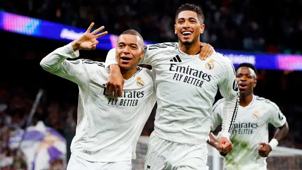 Kylian Mbappé anota Hat-Trick en triunfo del Real Madrid sobre Manchester City en Champions League  
