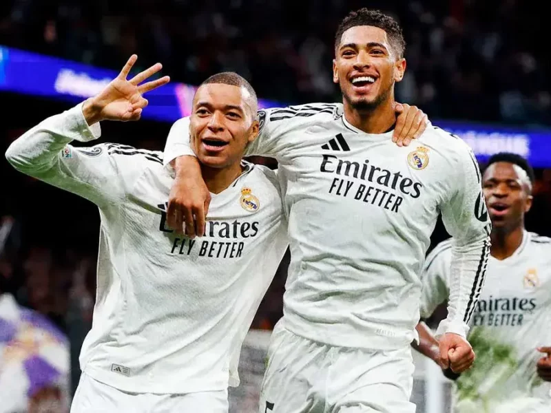 Kylian Mbappé anota Hat-Trick en triunfo del Real Madrid sobre Manchester City en Champions League  