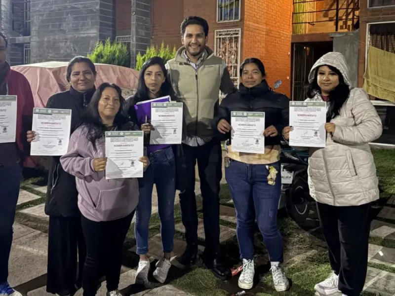 Con la creación de 8 comités vecinales se fortalece la participación ciudadana en San Martín Texmelucan