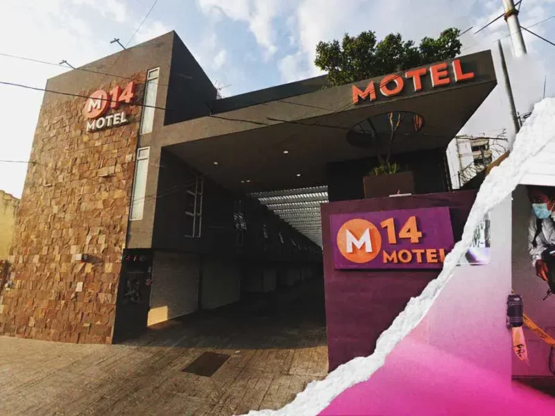 Encuentran muerto a hombre en motel M14 en Puebla; acompañante huyó con su auto