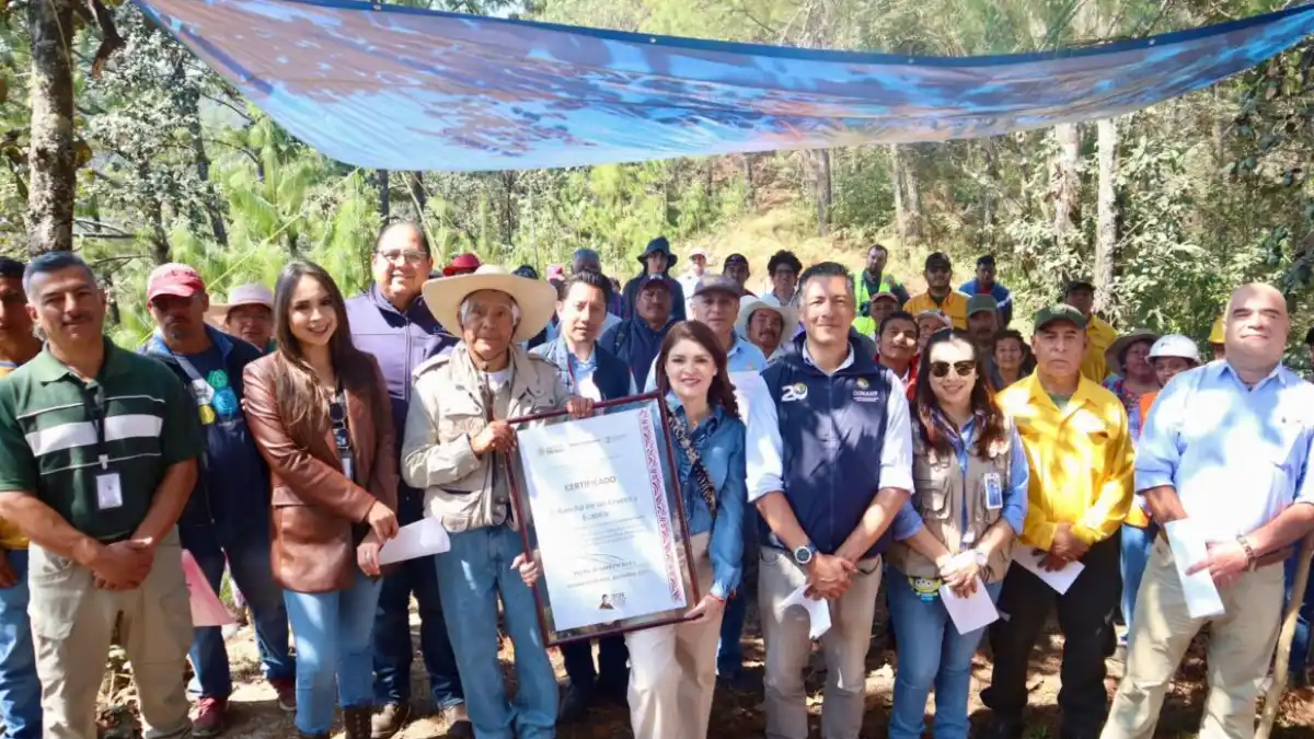 ¡Se logró! Zacatlán tiene su primera Área Natural Protegida destinada voluntariamente… se trata del predio de Las Cruces y Ecatitla