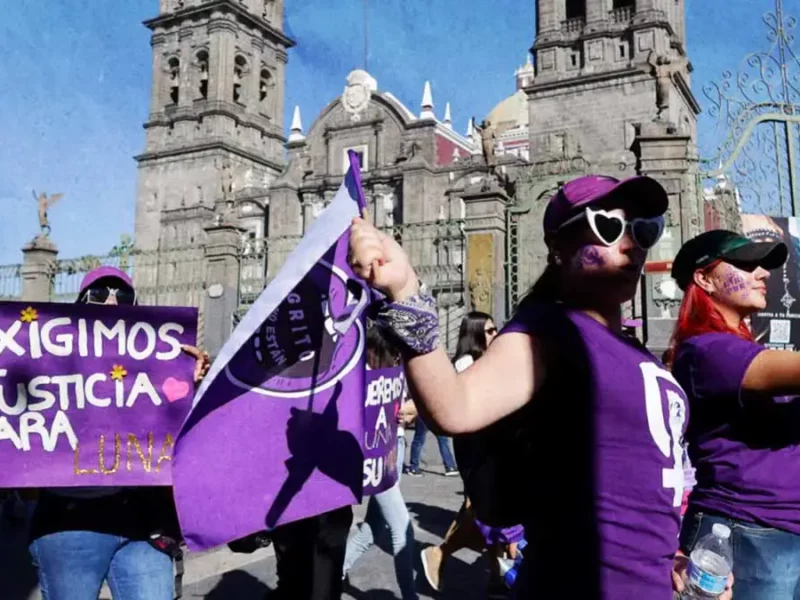 Marchas que habrá el 8M en Puebla este 2025; colectivos, horarios y trayectos