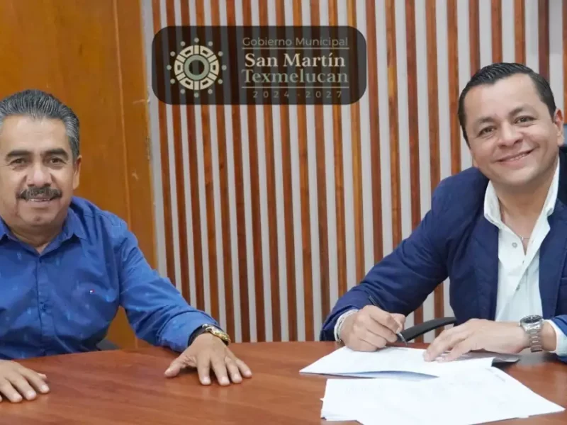 El sistema DIF estatal firma convenio de colaboración con el ayuntamiento de San Martín Texmelucan