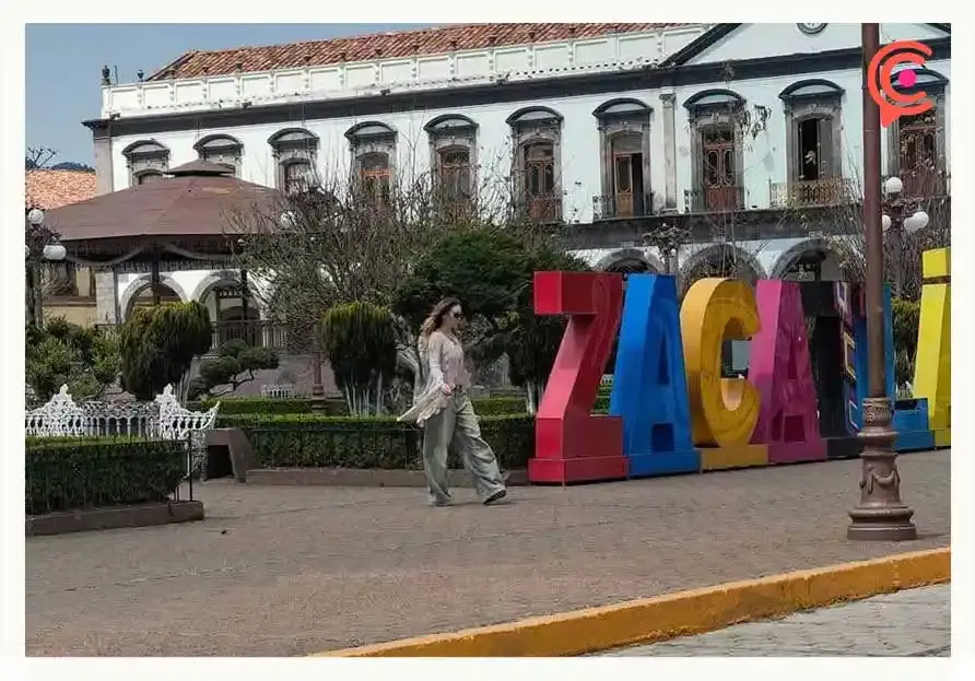 Captan a Belinda de visita en el Pueblo Mágico de Zacatlán, Puebla