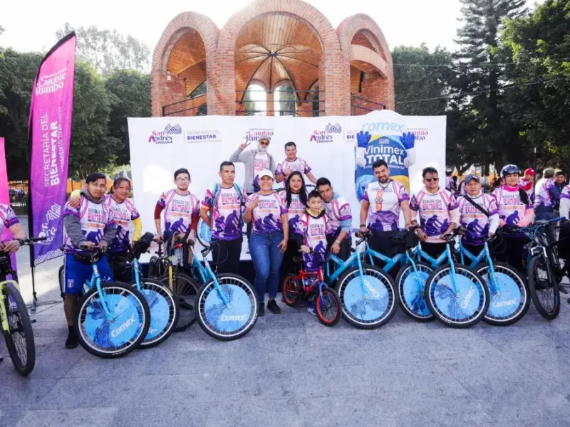 A favor del deporte la UDLAP se suma al Ayuntamiento de San Andrés Cholula en la Rodada con Rumbo