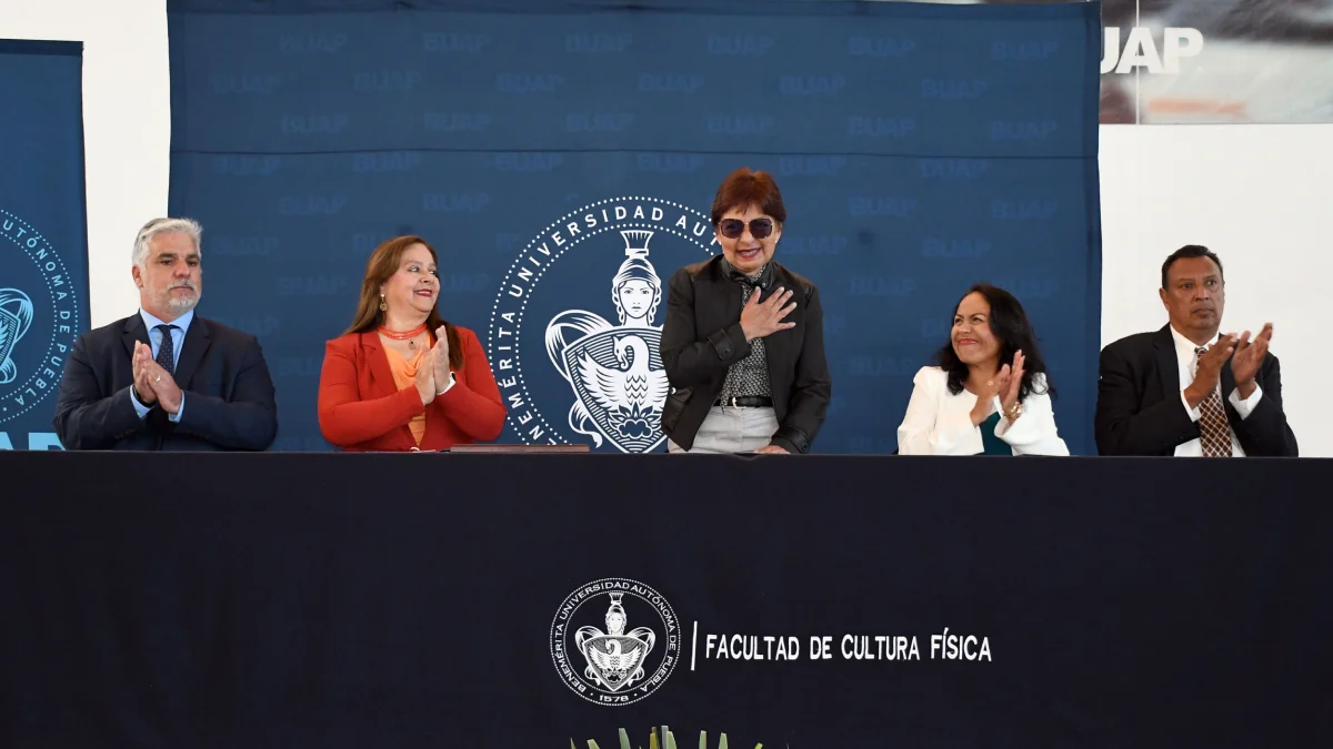 Celebra la Rectora Lilia Cedillo el crecimiento de la Facultad de Cultura Física