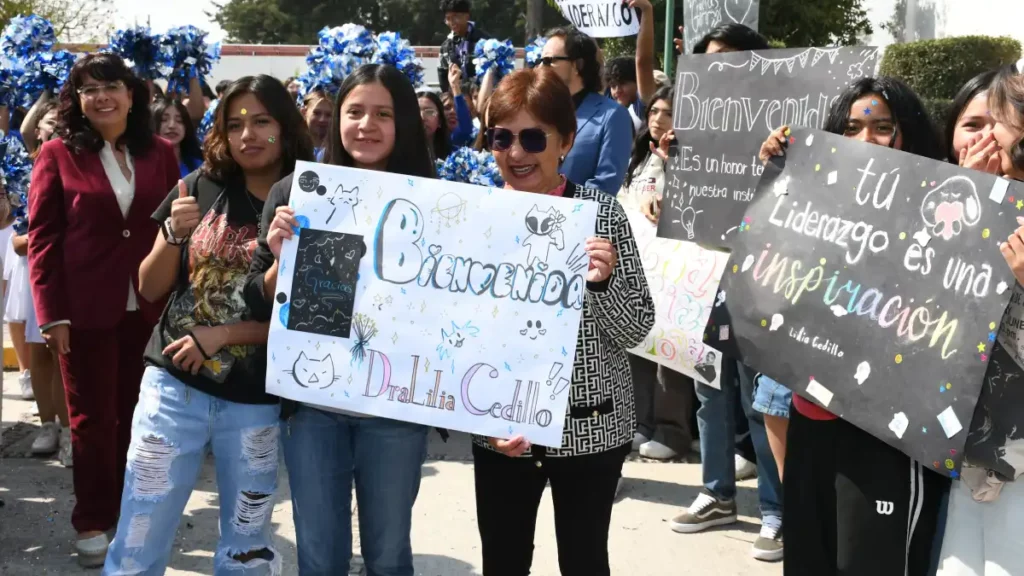 Reconoce Rectora Lilia Cedillo consolidación de la Preparatoria Alfonso Calderón Moreno