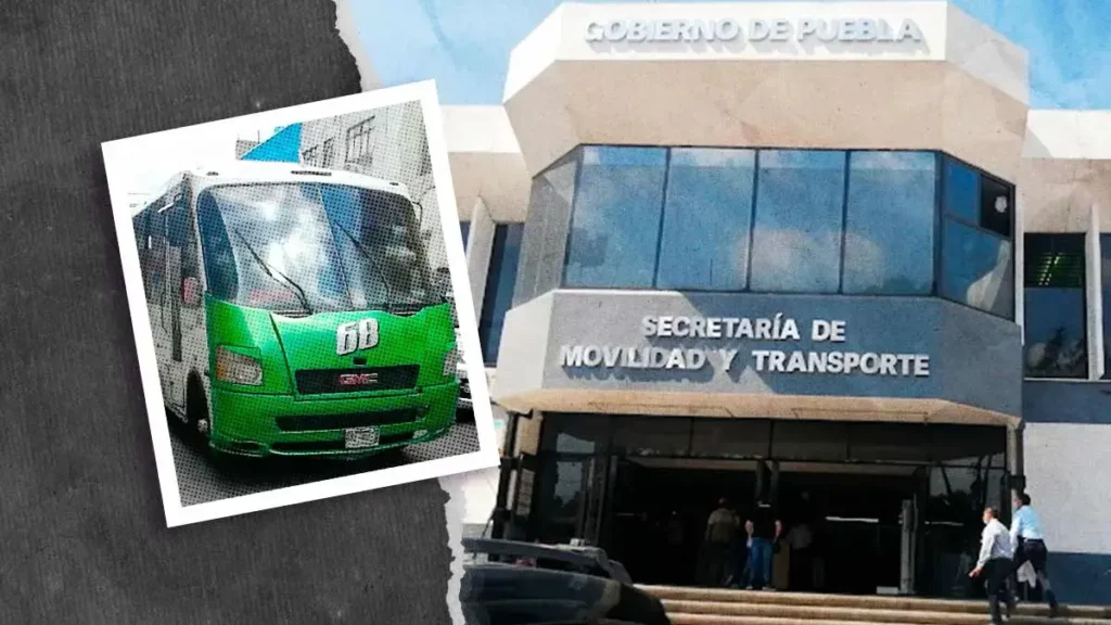 SMT Puebla revoca concesión a chofer de Ruta 68 por estudiante golpeado