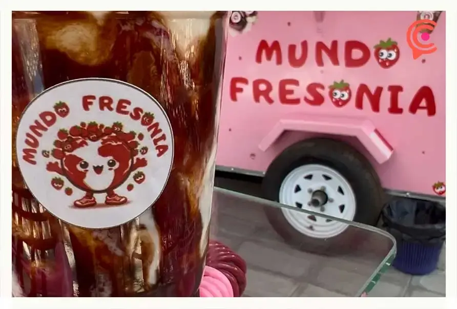 Disfruta la variedad de fresas con crema que ofrecen en “Mundo Fresonia” en Puebla