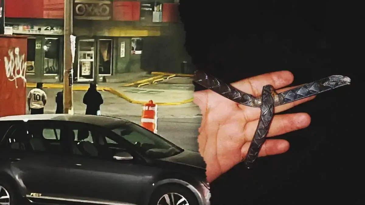 Delincuentes vandalizan tiendas OXXO y provocan caos con ponchallantas, tras ejecución de policías en Puebla