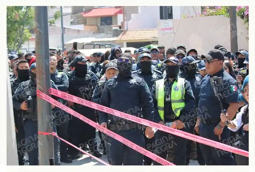 Policías municipales de Puebla suspenden paro laboral; Pepe Chedraui retomará pláticas el próximo jueves