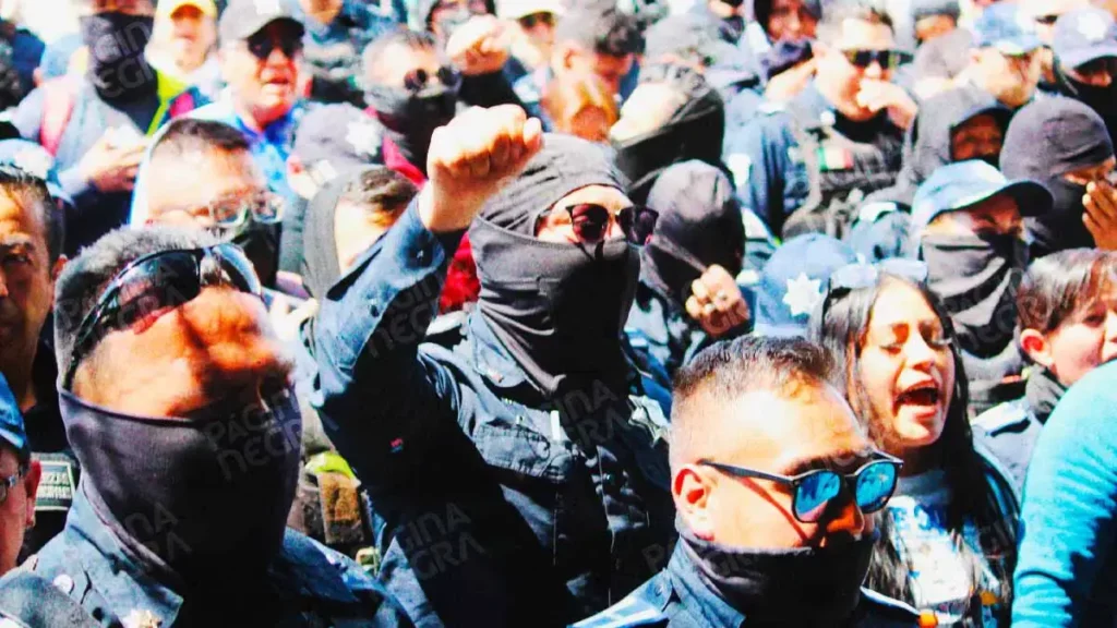 Policías municipales de Puebla suspenden paro laboral; Pepe Chedraui retomará pláticas el próximo jueves