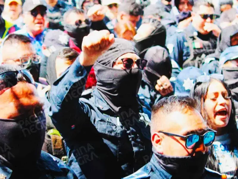Policías municipales de Puebla suspenden paro laboral; Pepe Chedraui retomará pláticas el próximo jueves