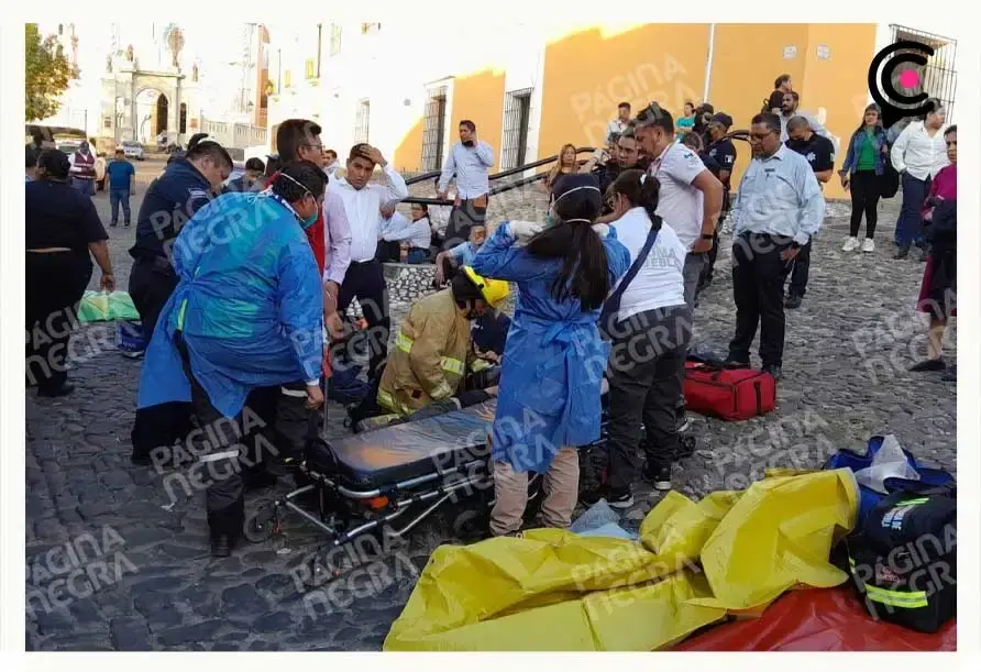Personas se intoxican con monóxido de carbono en hotel del Barrio del Alto en Puebla