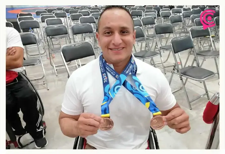 Poblano José Alan Frías se prepara para el Campeonato Mundial de Para-Atletismo 2025