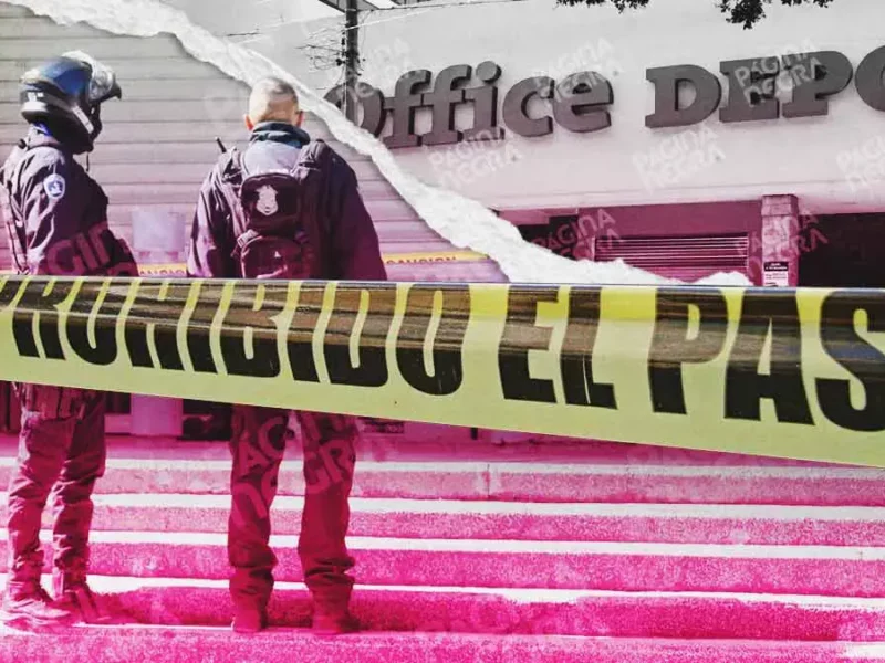 Detienen a cuatro delincuentes que intentaron asaltar el Office Depot de Plaza Dorada, Puebla