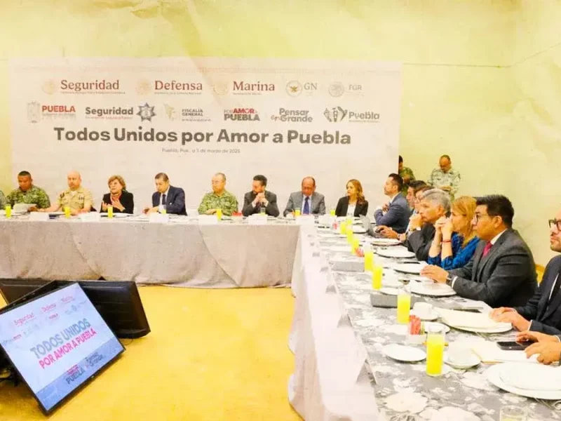 Puebla, primer estado donde la Federación realizó los Consejos de Paz