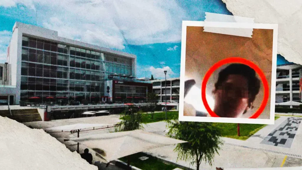 Graban a alumno de Upaep mientras agrede a su novia; lo dan de baja
