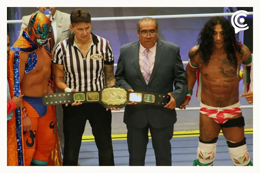 Guerrero Maya Jr retiene el Campeonato Nacional de Peso Medio en la Arena Puebla  