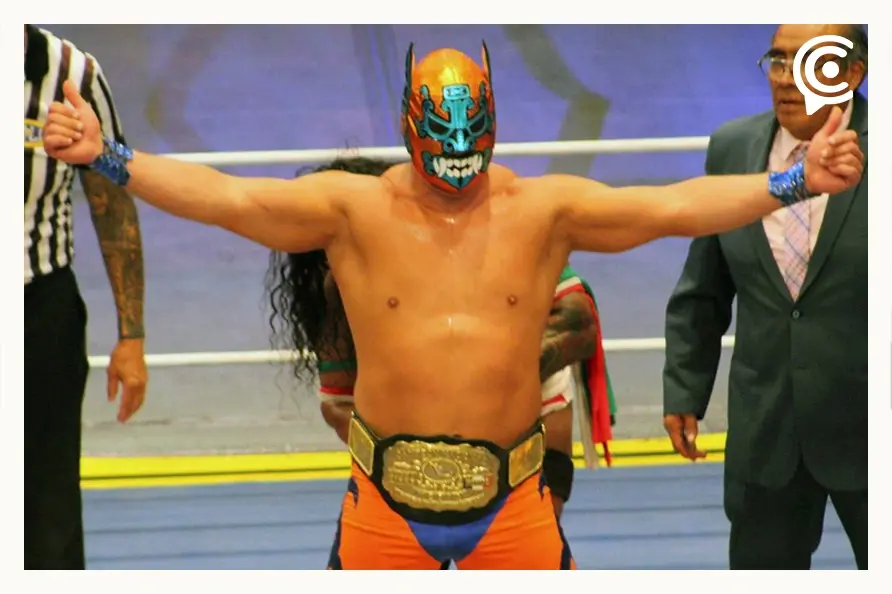 Guerrero Maya Jr retiene el Campeonato Nacional de Peso Medio en la Arena Puebla  
