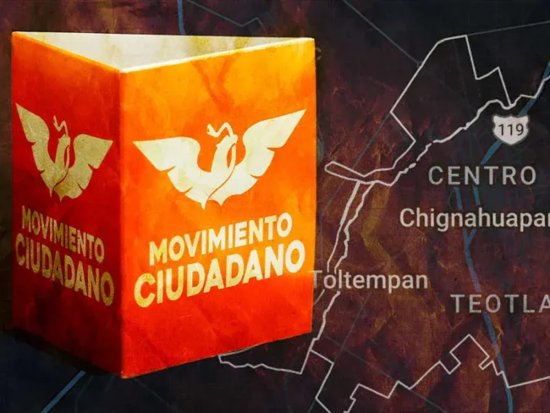 Movimiento Ciudadano postula como candidata a presidenta de Chignahuapan a esposa de abogado de "El Moco" 