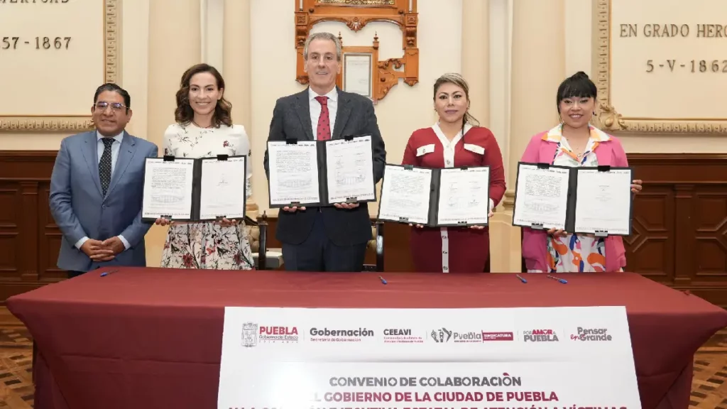 Gobierno de la Ciudad refuerza la atención a víctimas mediante firma de convenio de colaboración con CEAVI