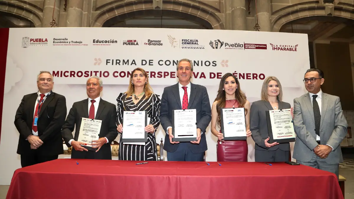 Formaliza Pepe Chedraui colaboración interinstitucional a favor de las poblanas