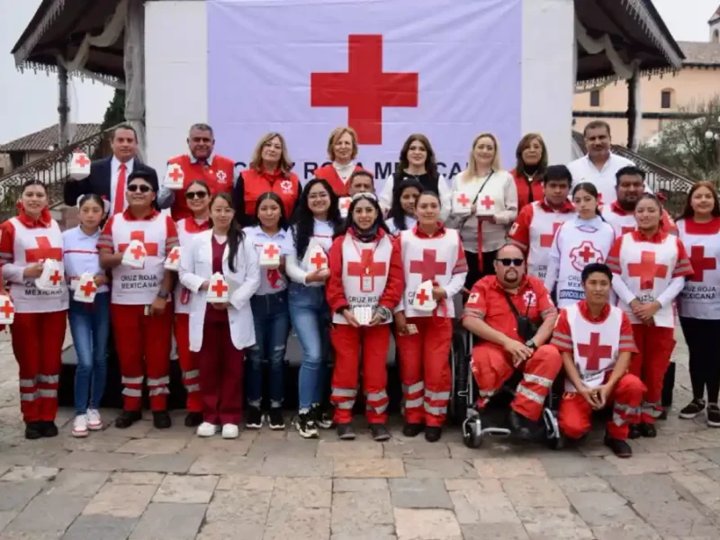 En Zacatlán inicia colecta de la Cruz Roja Mexicana Delegación Puebla: “seamos solidarios”, afirma Bety Sánchez