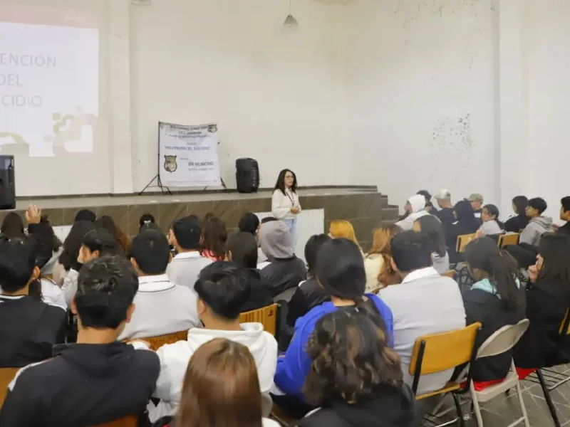 Refuerza el SMDIF pláticas y talleres sobre prevención del suicidio en las escuelas