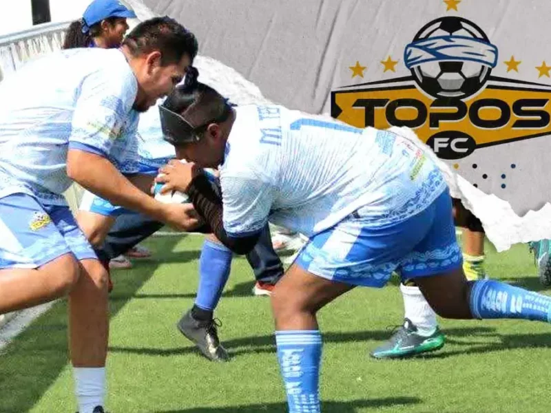 Topos FC buscarán segundo título en la Liga Nacional de Fútbol 5 para Ciegos 2025