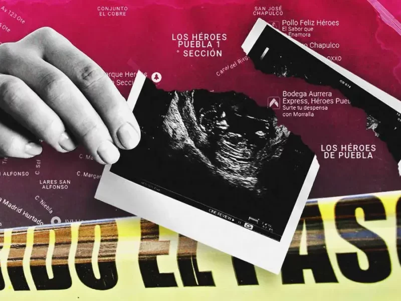 Abandonan feto embolsado y envuelto en una sudadera en Los Héroes, Puebla