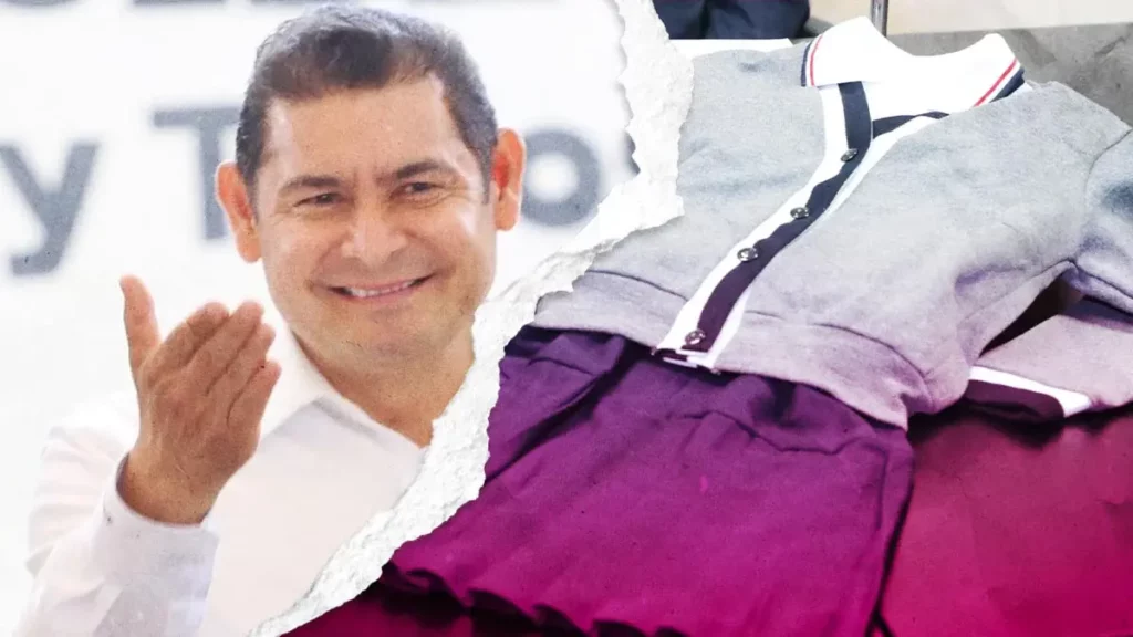Alejandro Armenta entregará nuevos uniformes a estudiantes de educación básica en Puebla 
