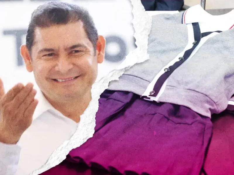 Alejandro Armenta entregará nuevos uniformes a estudiantes de educación básica en Puebla 