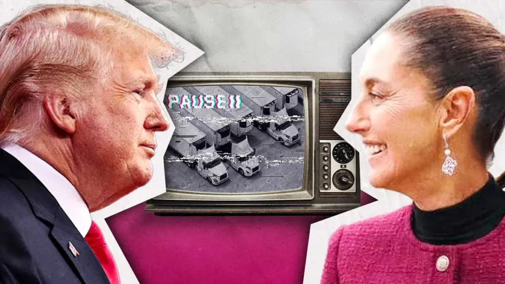 Por segunda ocasión, Donald Trump suspende aranceles a México tras llamada con Claudia Sheinbaum