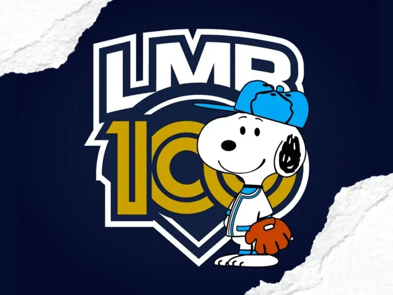 LMB festeja su centenario con artículos de colección de Peanuts