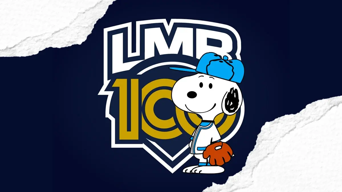 LMB festeja su centenario con artículos de colección de Peanuts