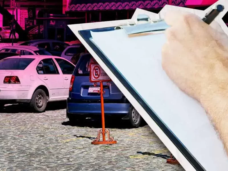 Ciudadanos entregan firmas al Ayuntamiento de Puebla para manifestar rechazo a parquímetros