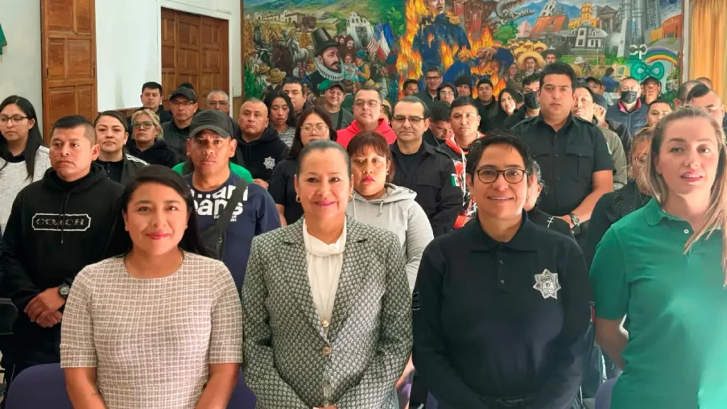 Policías de Texmelucan reciben capacitación de prevención delictiva por la Escuela Libre de Derecho de Puebla