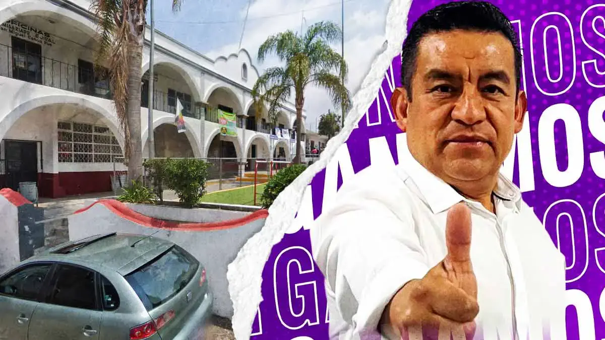 Apolo Arce es el nuevo presidente auxiliar de San Miguel Canoa, Puebla